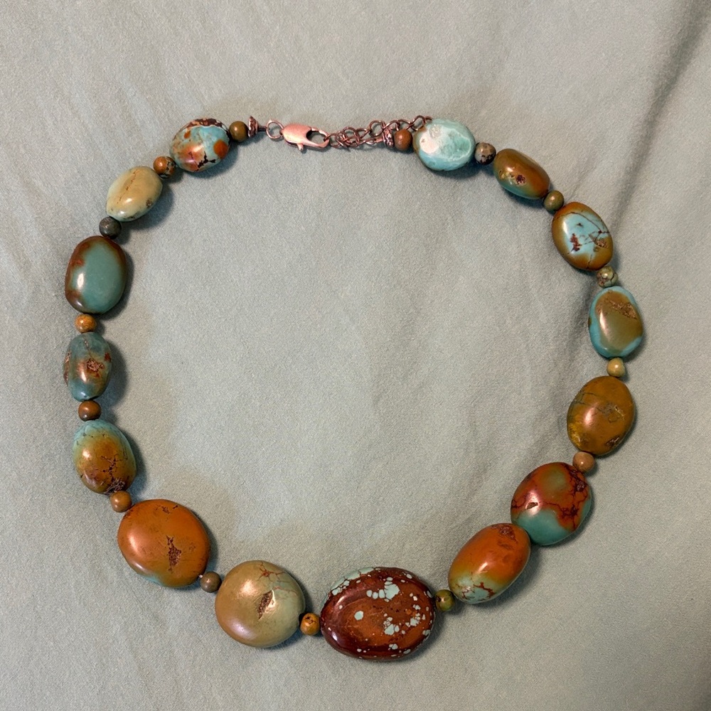 Handcrafted turquoise Necklace